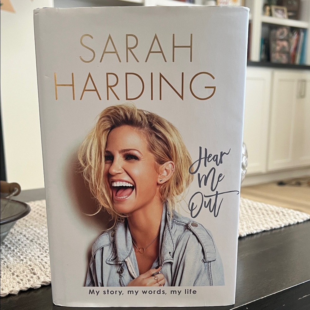 Sarah Harding “Hear Me Out” hard cover